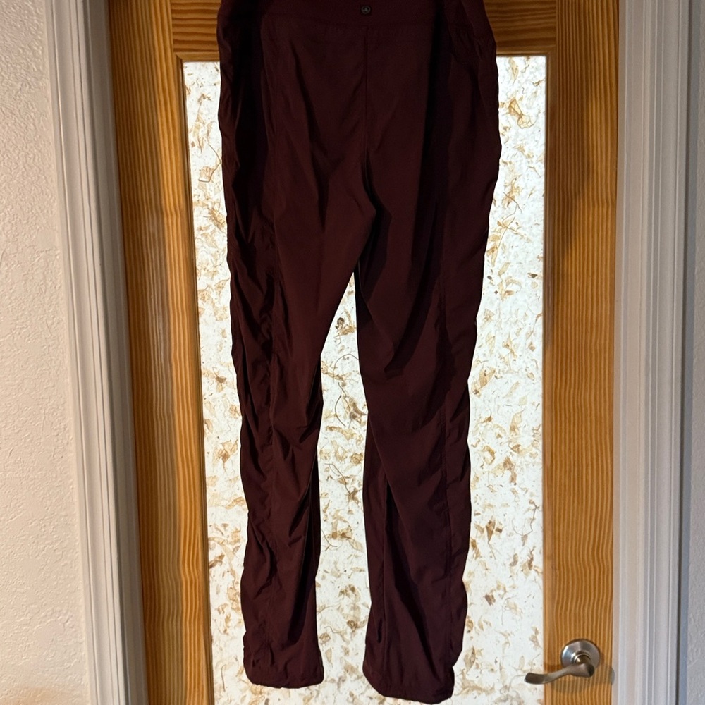 Prana Koen Burgundy Tall Fit Pants - Picture 4 of 7